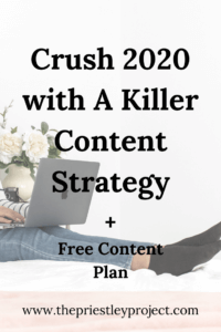 creating a content strategy